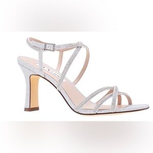 Nina New York Size 8.5M Strappy Dress Sandals
